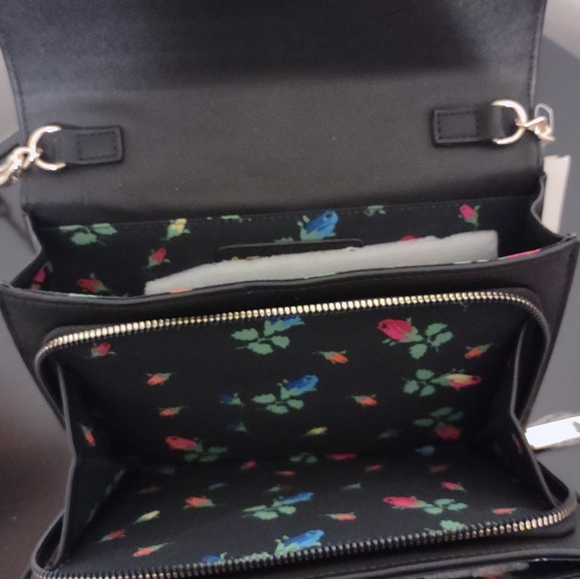 NWT🩷🖤🎉Betsey Johnson clutch/crossbody bag🩷🖤🎉 - Picture 8 of 16